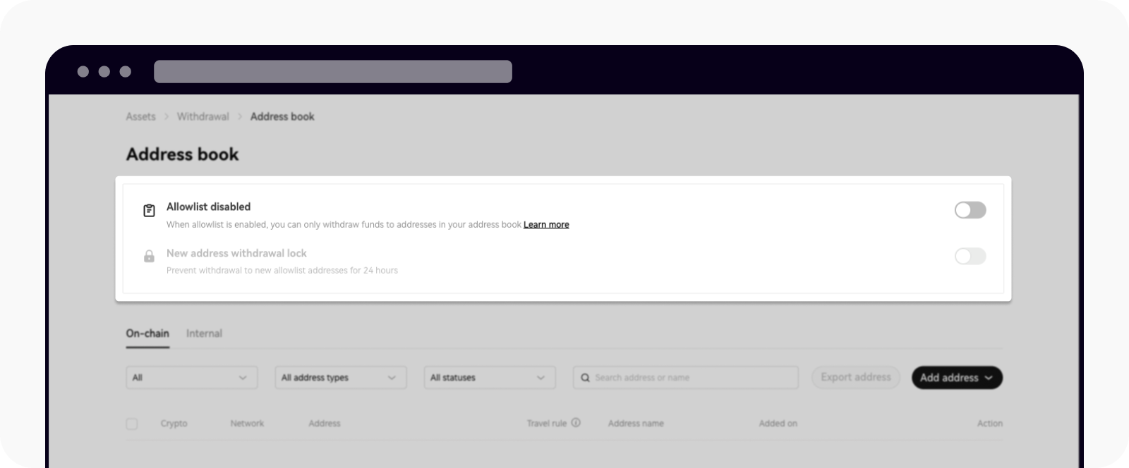 We can t enable
